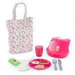 Corolle Grand Coffret Repas, 11 Accessoires, pour Poupon 36 et 42cm, dès 2 Ans, 9000141520