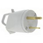 Legrand Fiche m&acirc;le avec anneau - 2 phases + terre 20A