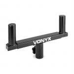 Vonyx WMS-03 Double tr&eacute;pied d'enceintes 2x35 mm support 40 kg noir