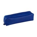 Clairefontaine 8318C - Trousse rectangulaire, en v&eacute;ritable cuir d'agneau, coloris bleu