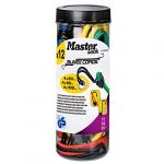 Master Lock Lot de 12 tendeurs - 4x60 cm, 4x80 cm, 4x100 cm - Résistance 40 kg