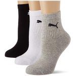 Puma Sport 3 Pack EU 31-34 Grey / White / Black - Grey / White / Black - EU 31-34