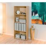 Links Etagère Opale 3 tablettes en chêne de sonoma
