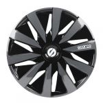 sparco 4 enjoliveurs noir/gris Lazio 14 pouces