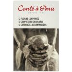 Conté à paris Boîte de 12 fusains comprimés