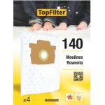 TopFilter 811 - 4 sacs pour aspirateurs