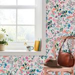 Joules Papier peint Fields Edge Floral 1005 x 52cm Multicolore - Multicolore
