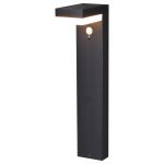 Lumihome Borne Solaire Venus Led 70 cm Noire - D&eacute;tecteur de mouvement - Garantie 5 ans
