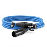 Rode XLR-3 C&acirc;ble XLR Premium (3m, Bleu)