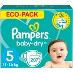 Pampers BABY DRY TAILLE 5 207 COUCHES ECO PACK