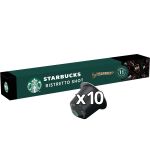 Starbucks Capsules De Caf&eacute; Nespresso Ristretto Shot - Le Paquet De 57g