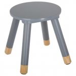 Tabouret "Douceur" 26cm Gris Prix