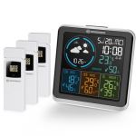 Bresser Station meteo 4 affichages de mesure temperatures et humidites