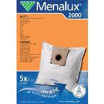 Menalux 2000 - 5 sacs + filtre pour aspirateurs