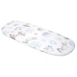 Drap Housse pour Bébé Medi Partners Excellent pour berceau, poussette, 100% coton, protège matelas bébé 86x40 cm, Cerf et Hérisson