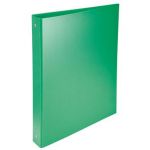Exacompta 519293E - Classeur 4 anneaux 30mm IDERAMA, recouvert papier pelliculé garde couleur, vert foncé