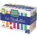 Saint Louis Les B&ucirc;chettes Sucre Blanc en Poudre 500g (lot de 6)