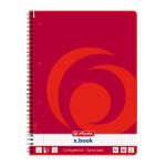 Herlitz 306456 - Cahier Coll&egrave;ge x-book, 21 x 29,7 cm, 160 pages, quadrill&eacute;