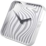 Sigel WU120 - Horloge murale carr&eacute;e 35 cm