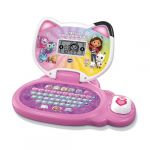 Vtech Mon Ordi &Eacute;ducatif Gabby et La Maison Magique - Ordinateur Enfant avec &Eacute;cran R&eacute;tro&eacute;clair&eacute;, Oreilles Gabby Chat Lumineuses et 18 Jeux Interactifs - Cadeau Enfant D&egrave;s 3 Ans - Contenu en Fran&ccedil;ais