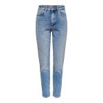 Only Pantalons Veneda Life Mom Rea7452 - Light Blue Denim - L