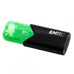 Emtec Click Easy lecteur USB flash 64 Go USB Type-A 3.2 Gen 1 (3.1 Gen 1) Noir, Vert, Clé USB