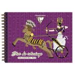 Clairefontaine Carnet de coloriage Égypte 20 feuilles 250 g/m²