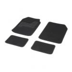 DBS Tapis de Sol - Voiture/Auto - 4 Pièces : Avant + Arrière - Universel - Antidérapant - Système Autogrip