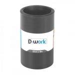 Bordure De Jardin Flexible Lisse Gris Anthracite Hauteur 25cm x Longueur 9 Mètres en PVC et Anti UV (ép. 1mm) - D-Work