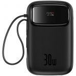 Baseus Batterie externe Qpow 2 10 000 mAh 30 W Noir Power Delivery Charge rapide