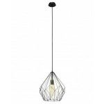 Eglo Lampe pendante noire Carlton