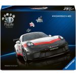 Ravensburger Puzzle 3D V&eacute;hicules - Porsche 911 GT3 Cup - A partir de 8 Ans - 108 pi&egrave;ces num&eacute;rot&eacute;es &agrave; Assembler sans Colle - Accessoires de Finition Inclus - 12008039