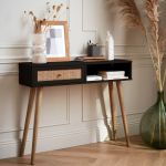 Alice's Garden Console en cannage noire