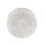 Atmosphera Tapis imitation fourrure (D90 cm) Rond Blanc