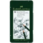 Faber-Castell Bo&icirc;te m&eacute;tal de 12 crayons Castell 9000 Art Set