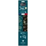Clairefontaine Pack 2TR+bolduc,5x0,35m,kraft,noir/bleu - Lot de 4