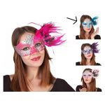 Atosa Masque Couleur MARQUISE Carnaval