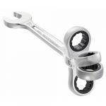 Facom Clé mixte à cliquet à tête articulée - 19 mm - 467.BF