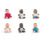 Miniland Baby ML Poup&eacute;es: SET POUP&Eacute;ES B&Eacute;B&Eacute; HABILL&Eacute;ES 21cm