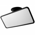 Carpoint CARPONIT RÉTROVISEUR INTÉRIEUR AVEC VENTOUSE - 15,2 X 5,4 CM - NOIR 2433901