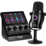 Hercules Kit de démarrage Stream avec microphone et contrôleur pour le streaming
