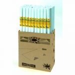 Maildor 395701C - Rouleau de papier kraft blanc, 60 g/m&sup2;, 10m x 1m