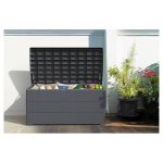 Duramax Coffre de jardin en résine 416L