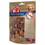 8in1 Triple Flavour Brochettes à mâcher pour chien - 113 g (6 brochettes)