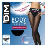 DIM Collant Femme Noir Body Touch Ventre Plat 20d T2 - Le Collant