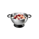 Gefu Bol mélangeur anneau antidérapant 24 cm MESCO Acier inoxydable Argent