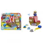 Mga entertainment DohKins Pirate Ship Playset & Pirate - La p&acirc;te ne s&egrave;che jamais, Pas de Gluten, Convient aux collectionneurs et aux Enfants de Plus de 3 Ans