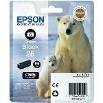 Epson T2611 - Cartouche d'encre n°26 photo noire