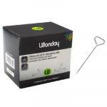 Wonday Epingle avec tête triangulaire, acier nickelé