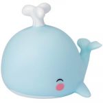 A Little Lovely Company WHALE-Veilleuse LED Baleine H10.8cm Bleu
